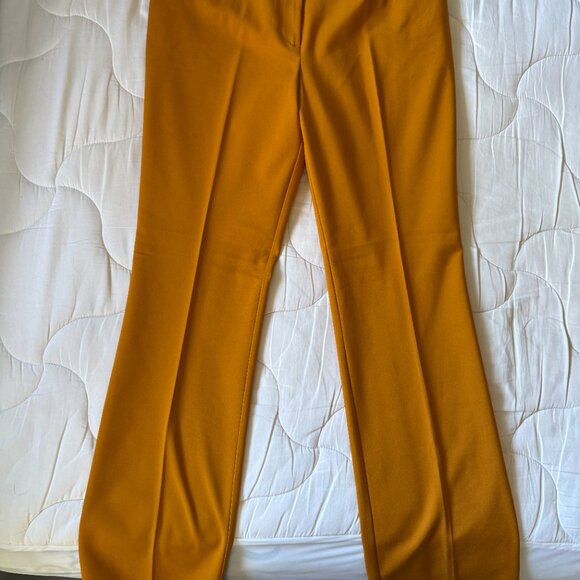 New York & Company Mustard Boot Cut Pants - Picture 7 of 11